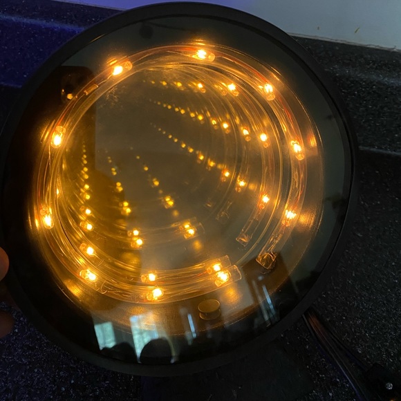 Vintage infinity illusion mirror electric light - Picture 3 of 8